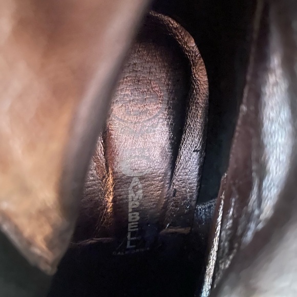 Black and Gold Jeffery Campbell Boots - Picture 4 of 6